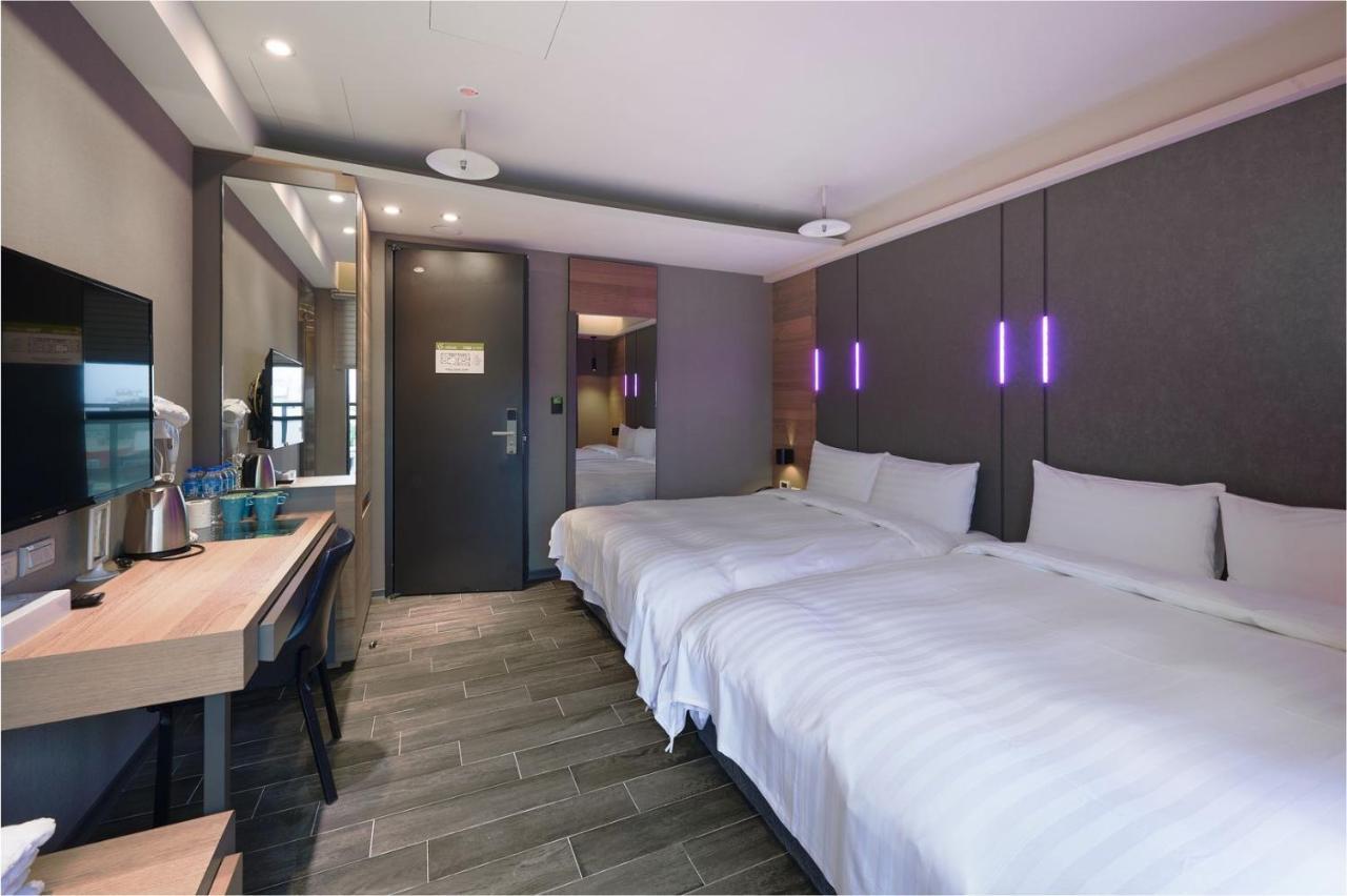 Kiwi Share Hotel Zhongli Eksteriør bilde